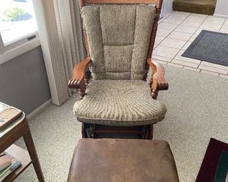Glider & Ottoman