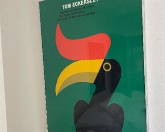 Tom Eckersley Framed Poster