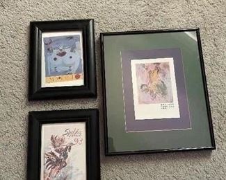 Spoleta Festival 1992, 1993 & 1999 Charleston SC Framed Prints