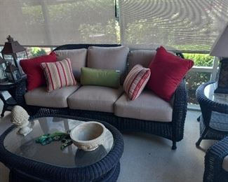 Sofa  $200, Chairs $125 each, ottomon $75, end tables $50 each, coffee table $75                                                                            Buy it all for $650