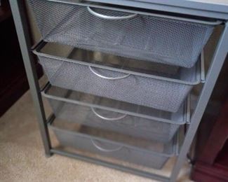 Mesh storage shelves  $20