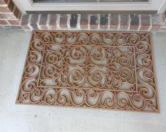 Cast iron door mat  $30