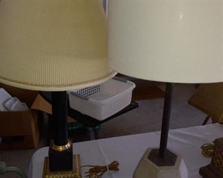 Lamps  $10 and $15