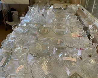 crystal and glassware