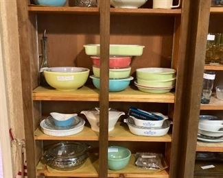 vintage Pyrex; Corning; Fireking
