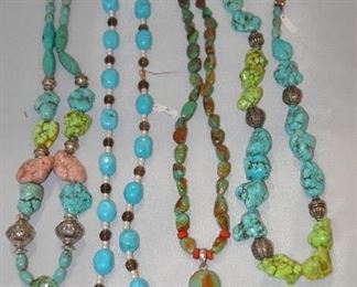Still Another selection from Turquoise Necklaces