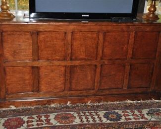 Close-up View of the TV Lift Console