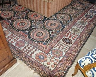 Another Spectacular Antique, c. 1910 Bakhiari Area Rug, 10'8" x 14'5"