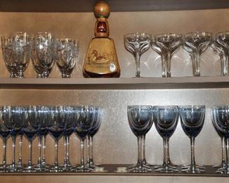 More Great Stemware and a Set of 10 Hollow Stem Champagne Glasses!