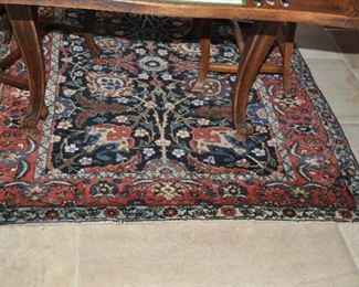 Another Wonderful Small Antique Persian Bakhtiari, 4'11" x 6'11"