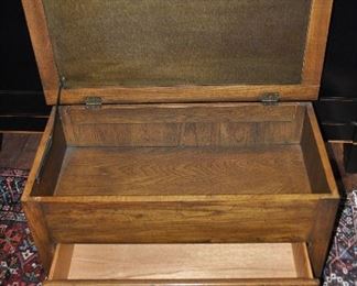 Great Storage in this Vintage Trunk!