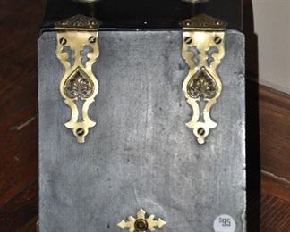 Antique Black Coal Scuttle