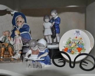 Collectible Figurines by B & G Denmark, Norman Rockwell "The Cobbler" and More!