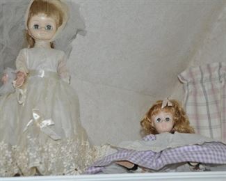 More Collectible Vintage Dolls including an Effenbee Bride Doll and a Little Women Doll