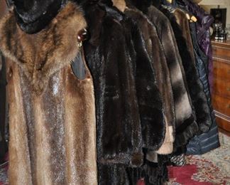 The Fur Salon also has Mink Strollers, Jackets, Ponchos, Faux Fur Jackets, a Leather Coat with Fox Trim, Several XXL Puffer Vests and a Beaver Vest with a Fox Collar Available.