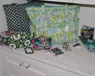 Great Assortment of Vera Bradley Bags and Accessories