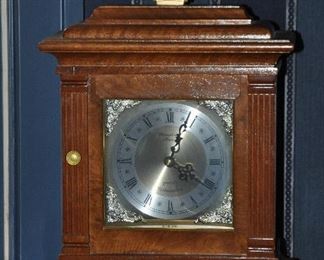 Vintage Strausbourg Manor Mantle Clock, Quartz Westminster, W12" x H16" x D6.5"