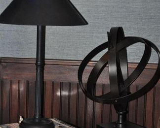 More Great Home Decor Including a Vintage Black Table Lamp