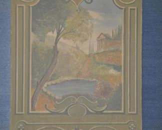 Stretch Canvas Art Landscape Scene, 36" x 48"