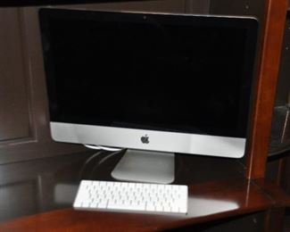 Apple iMac Desk-top 24” Computer, EMC No. 2889, Serial No. CO2QDT9FGF1J, Wireless Keyboard