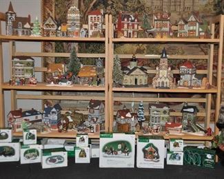 Phenomenal Selection of Department 56 Dickens and Heritage Village Houses!
