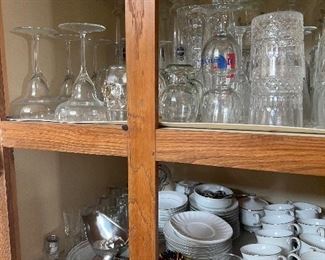 Tons of kitchen ware dishes etc.