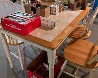 Wood Kitchen Table and Chairs