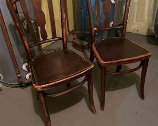 Pair Vintage Chairs