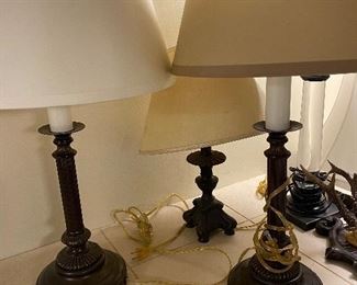 Restoration Hardware lamps