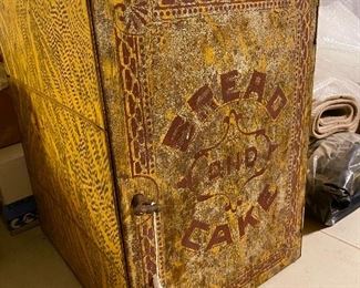 Vintage bread box