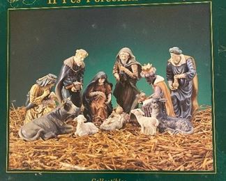 Nativity set