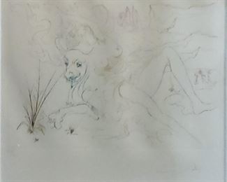 Signed and Numbered Dali