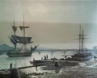 Signed Stobart Lithograph