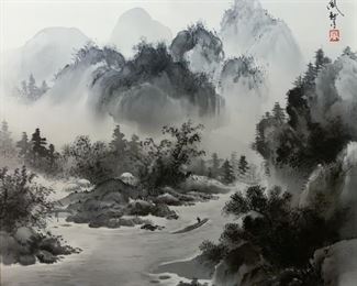 Teo Chinese Scroll Paintings