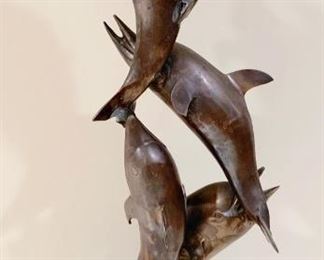 Bronze Dolphins