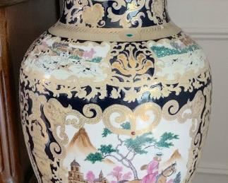 Pair Porcelain Floor Vases