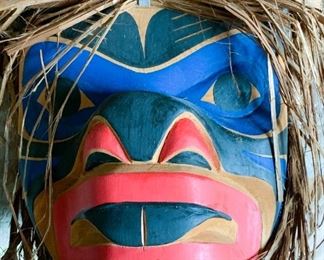 Northwest Coast mask, Carl Simeon