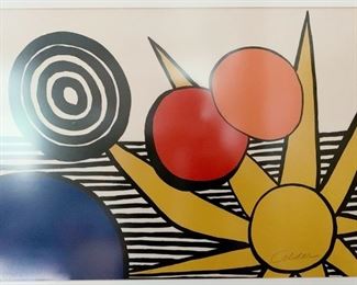 Hand Signed Calder