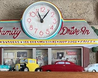 Family Diner Clock
