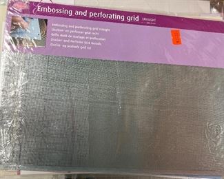 Embossing and Perforating Grid