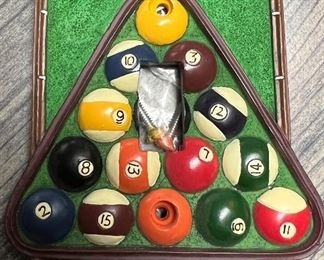 Vtg Pool Table Light Switch Plate