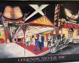 Art w Neon Legends Never Die