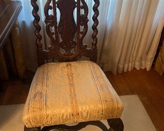 Jacobean Style Dining Chair