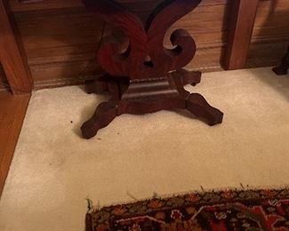 Scalloped Rectangular  topped Table