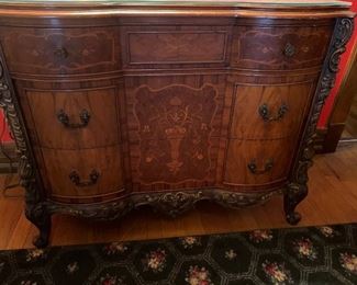 Small Marquetry Chest