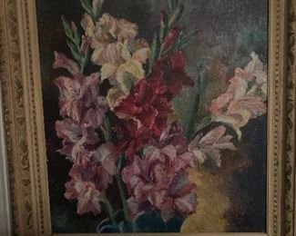 Hand Painted Flowers