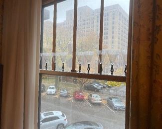 9 Art Nouveau Water Size Stemware