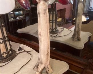 Large Pottery Candlestick by Marva