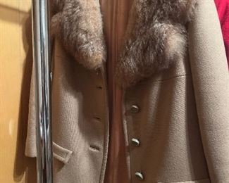 Fur Trimmed Vintage Jacket