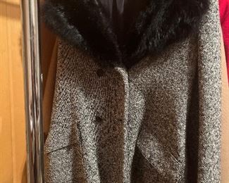 Fur Trimmed Vintage Jacket